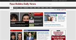 Desktop Screenshot of pasoroblesdailynews.com